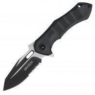 8" Black Pocket Knife