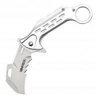 6.5" Silver Pocket Karambit