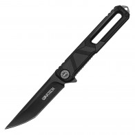 8" Black Pocket Knife