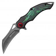 7.5" Green Dragon Pocket Knife