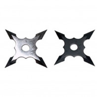 Black/Chrome Throwing Stars