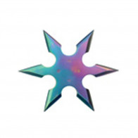 Rainbow Throwing Star
