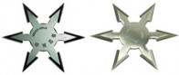 Black/Chrome Throwing Star