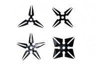 Black Throwing Stars