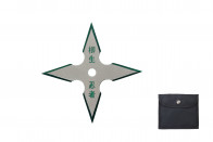 4-Point Technicolor Throwing Star