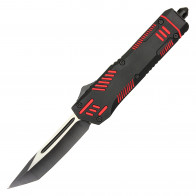 9" Atomic Black-Red Mark 4 OTF Automatic Knife