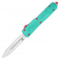 7.25" UltraLite Atomic USA Blue Trooper OTF Auto D2 Steel Blade w/ Kydex Gift Box