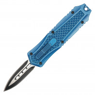5.5" Blue Micro OTF Automatic Knife