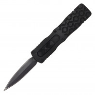 5.25" Black Micro OTF Knife