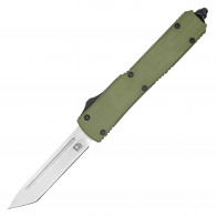 7.25" UltraLite Atomic USA Blue Trooper OTF Auto D2 Steel Blade w/ Kydex Gift Box