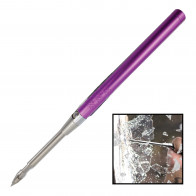 9.25" OTF Icepick Guard Father Purple Spike 