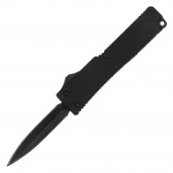 5.25" Black Micro OTF Knife