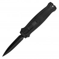 5.25" Black Micro OTF Knife