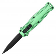 5.25" Green Micro OTF Knife