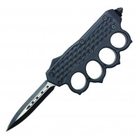 9" Automatic OTF ATOMIC Knife w/ Double Edge Blade