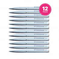 5.5" Chrome Hidden Blade Pen (12-Pack)