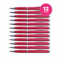 5.5" Red Hidden Blade Pen (12-Pack)