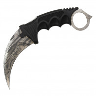 7 1/2" Karambit Neck Knife