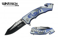 8" Spring Assisted Rescue Knife
