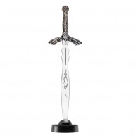 7.5 in. LETTER OPENER 5 in. SILVER BLADE & HANDLE WITH STAND