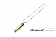 Gold Bullet Necklace