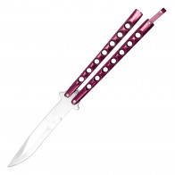 9" Red (High Polish) Balisong Butterfly Knife