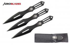 5.5" Set of 3 Spider Throwing Knives