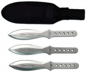 6.5" Set of 3 Throwing Knives