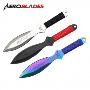 6.5" Set of 3 Assorted Angel Baby Throwing Knives