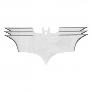4" Chrome Batarangs (3-piece)