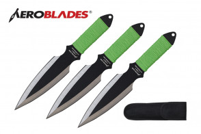9" 3pc.Two-Tone Throwing Knives