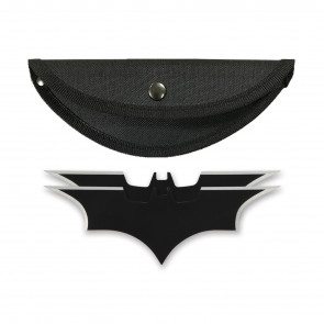 8" Black Batarang Throwers (2-pc)