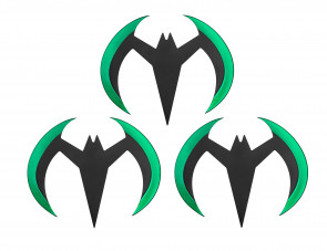 3PC Green Batarang