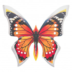 AEROBLADES - 4" Monarch Butterly 3-Piece Throwing Star/Thrower w/ Case 
