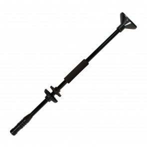 24" Single Piece Aircraft Aluminum BLACK Blowgun