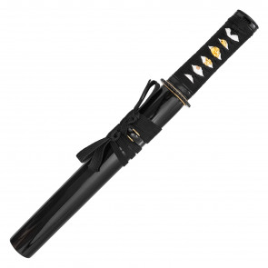 14.75" Black Straight Tanto Blade