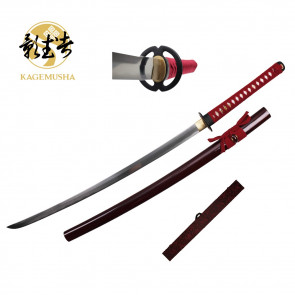 40" Handmade Katana with Wooden Silk Wrapped Gift Box