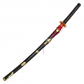 39.5" Black Oni Katana Sword