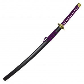 38" Sword w/ Purple Handle and Black Saya