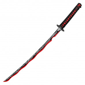 27" Metal Red Fantasy Sword