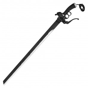37" Black Jaeger Sword v2 w/ Detachable Handle