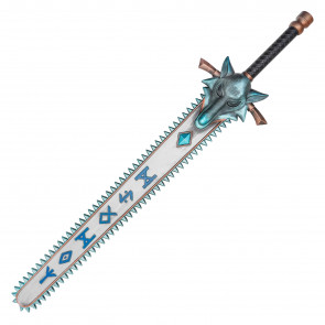 43" Foam Cosplay Frost Blue Wolf Fang Replica Sword