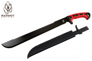 24 1/2" Machete w/ Sawback
