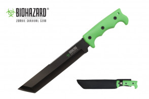 14 1/4" Zombie Hunting Knife w/ Serration