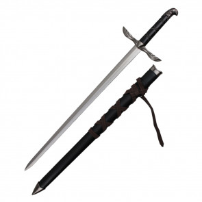 22" Assassin's Sword With Black Scabbard 