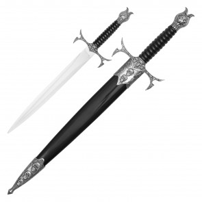 13.75" Medieval Fantasy Skull Necromancing Dagger
