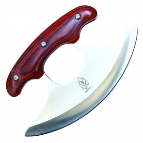 6.75" Wood Ulu Knife