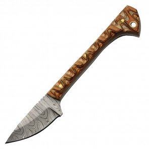 6.5" True Damascus (256-Layer) Fang Caping Knife