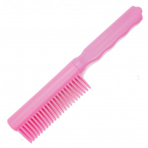 6.25" Pink Plastic Comb Knife