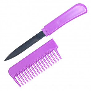 6.5" Purple Comb Knife